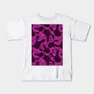 lines and shapes Kids T-Shirt